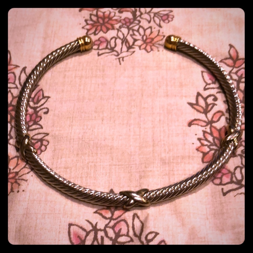 🌸David Yurman-style choker